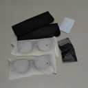 livho High Tech Blue Light Glasses - Advanced Blue Light Blocking Computer Glasses - Screen Fatigue & UV Protection (*B11 Light Black X 2)