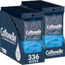 Cottonelle Fresh Care On-The-Go Flushable Wet Wipes, Adult Wet Wipes, 24 On-The-Go Pack, 14 Wipes Per Pack (336 Total Wipes), 
