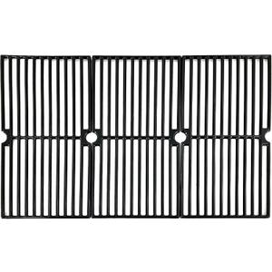 Direct store Parts DC118 Cast Iron Cooking grid Replacement for Brinkmann 810-1415-F, 810-1470, 810-8300, 810-8300-F, for Grill King 810-9325-0, set of 3 Cooking Grate (17 5/8" x 27 7/8")