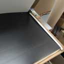 2-Tier Washer and Dryer Countertop w 54" W x 27.5" D Laundry Countertop Cover with Non-Slip Pad,Large Space Laundry Topper for Folding Clothes Over Washer and Dryer Black