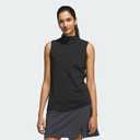 Sleeveless Mock Neck Top M, Black
