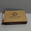 Mens Slippers with Arch Support, Canvas House Slipper for Men with Velvet Lining, Slip On Clog, Indoor Outdoor House Shoes with Anti-Skid Rubber Sole (10.5, Grey ( Built-in Suede Insoles ))