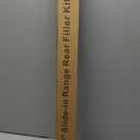 30" Slide-in Range Rear Filler Kit W10113901A, Stove Gap Universal Triangular Filler Strip, Cooktop Trim Kit Between Stove and Backsplash for Whirlpool & Most Brand, Durable Aluminum, Black