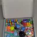 29 Pack Fidget Sensory Toys for Kids Adults with Autism ADHD, Stress Relief Anxiety Items Set Includes Slug Toy, Pop Spinner, Squishy Cube for Classroom Travel Quiet Fidgets Gifts