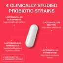 2 x Best Vaginal Probiotics for Women, Probiotics for Women Vaginal Health - pH Balance with 4Lactobacillus Probiotic for Woman, Urinary Health Support, Clinically Proven Cranberry Blend - 30 Day Dupply