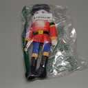 Lunmon 12 Inch Black Nutcracker Stuffed Plush Doll African American Nutcracker Christmas Decor for Christmas Xmas Holiday Gifts Home Office Table Mantel Centerpieces Party Supplies