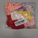 Cinaci 12 Pieces Soft Stretchy Solid Striped Floral Print Baby Girl Bow Headbands Hair Bows Bands Headwraps Accessories for Baby Girls Infants Toddlers