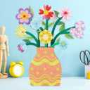 geesfayan Diamond Art Kits for Adults, DIY Vase Diamond Art, Diamond Painting Kit, Ideal Desktop Ornaments & Thoughtful Female Gifts