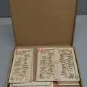 12Pcs Wooden Cash Envelope Money Wallet Christmas Money Holders Merry Christmas Cash Holder Gifts Bulk Moneys Box Gift Xmas Party Favors for Family Xmas Winter Holiday Wood Gifts Party Decor Supplies