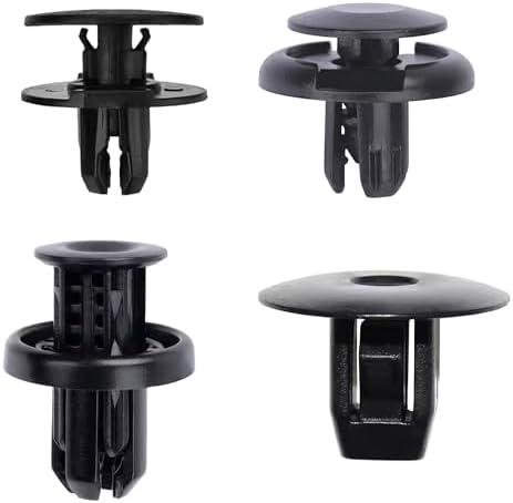 200 Pcs Fender Liner Bumper 4 Size Assortment Push Retainer Kit Compatible with Honda Acura Accord Civic 91501-TR0-003, 91512-SX0-003, 90682-SEA-003, 91505-TM8-003