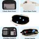 Birthday Gifts Christmas Personalized Gift for 4 5 6 7 8 9 10 11 12 13 14 Year old Girls Teen Sister Kid Initial Letter Fanny Pack Trendy Stuff Crossbody Bag White Letter V