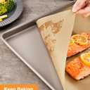 2 x SMARTAKE 120Pcs Parchment Paper Sheets, 17x26 Inch Pre-Cut Baking Paper, Non-Stick, Natural Wood Pulp, for Air Fryer Steaming Grilling Rack Oven (Unbleached)