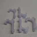 Patelai 48 Pieces Mini Easel Stands Plastic Plate Stand Holder Display Picture Easel for Display Picture Frame Collectibles Desktop Weddings Party Home Decoration(6 Inch,Clear)