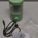 Electric Pencil Sharpener, Helical Blade Automatic Pencil Sharpener, Battery/USB Cord Operated Adjustable Sharpness for 6-8 mm Pencil, Classroom, School, Office, Home, Green