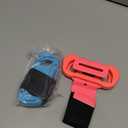 MENEEA Wrist Strap Compatible with Just Dance 2026 2025 2024 2023/for Zumba Burn It Up,Adjustable Wrist Bands for Nintendo Switch & OLED Model for Joy-Cons,Two Size for Adults & Children,2 Pack (Red & Blue)