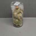 Kurt Adler UL 10-Light Angel Treetop Figurine, 10-Inch, Ivory and Gold