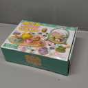 Lonico Wooden Tea Party Set for Little Girls Toddler Tea Set with Cupcake Stand & Food Dessert, Play Kitchen Accessories for Toddlers 2 3 4 5 6 Years Old, Wooden Toys Birthday Kids Girls Gifts 3-6