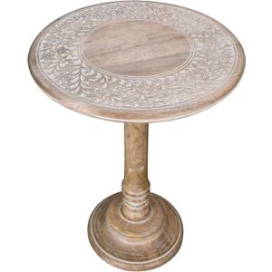 End Tables for Living Room, Wooden End Table, Small Side Table, Nightstand, Bedside Table, Entry Table for Magazines, Books & Plants  18x22 White Wash