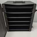 Miniatures Storage Case Miniatures Transport Case Aluminum Alloy Frame with Lock (Large Size)