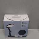 Desk Lamps for Home Office Rechargeable 3600mAh, Foldable+Portable Cordless Desk Light Small Table Lamp,Dimmable+9 Brightness Small Table Lamp Desk Light Table, LED Desk Lamps for Home Office (Black)