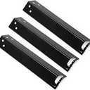 Criditpid Grill Replacement Parts for Expert Grill XG10-101-002-02 3 Burner Gas Grill, Porcelain Steel Heat Plates Tents Shields for 3 Burner Walmart Expert Grill Parts, 3-Pack