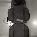 Shiatsu Neck and Back Massager with Heat, 4D Kneading Back Massager for Pain Relief Deep Tissue, Comfortable Back Massage for Chair, Massager for Home Office, Gifts for Women Men Parents Christmas (Black)