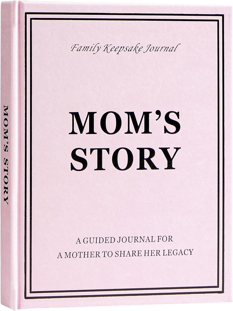 Gifts for Mom - Mom's Story (Hardcover), Mom Birthday Gifts from Daughter Son, A Mother's Guided Journal To Share Her Life Story