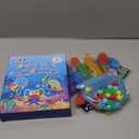 3 otters Color Sorting Sensory Toys, Sea Animals Fine Motor Matching Games Fidget Toys with 3 Game Cards for Toddlers Birthday Christmas Party Gift