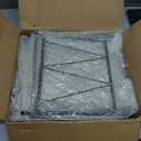 Portable Trash Bag Holder with Wheel, Adjustable 30-45 Gallon Outdoor Leaf Bag Stand, Durable Trash Bag Rack, for Yard, Lawn Cleanup, Gardening, Camping & Parties