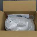 Steamfast Modal Dual-Voltage Craft Steam Iron, Non-Stick Sole Plate Tackles Stubborn Wrinkles, Temperature Control, Quick Heat Time, Portable, Travel Friendly, Easy to Clean, Cord Storage, White