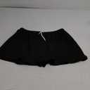 Women's Drawstring Low Waisted A Line Mini Skirt Skort Casual Trendy