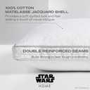 Sobel Westex Star Wars Antithesis Bed Pillow | Luxury Hotel Pillow | Medium Firm | Side and Back Sleeper | 100% Cotton 300TC Cover | Soft, Machine Washable (King 20 X 36)