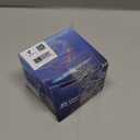 JIN BD Wrist Trainer Ball Auto-Start Gyroscopic Forearm Exerciser Gyro Ball for Strengthen Arms, Fingers, Bones and Muscles (Black with LED light)