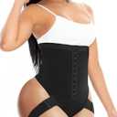 VENDAU Butt Lifter Shapewear Butt Lifter Panties Butt Lifting Panties Shapewear Body Shaper Tummy Trainer with Butt Lift Pull (Black, S)