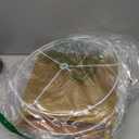 Yellow Velvet Drum Lamp Shade Medium Lampshade 13``Top×13``Bottom×10``High(Spider) Modern Lamp Shade for Table & Bedside Lamp Replacement Lampshades in Hand Crafted - By GO&SO