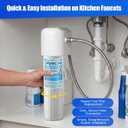 Under Sink Water Filter System Compatible with PUREPLUS WFC5300A, 3 Years or 22000 Gallons Ultra Long Life, Under Sink Water Filtration for Kitchen & RV, Reduces Lead, Chlorine,Bad Taste & Odor