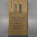 Home EC Premium Stainless Steel Sea Salt and Pepper Grinder Set of 2 - Adjustable Ceramic - Tall Glass Salt and Pepper Shakers - Kitchen Spice Mill W/Funnel & EBook