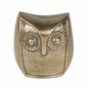HD Designs Aluminum Owl - Gold