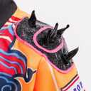 Coolproud Kpop Costume Kids,Girls Halloween Cosplay Costumes 3PSC Set Include Jacket T-Shirt Shorts, 150