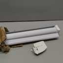 Cordless Zebra Blinds for Windows, 33" W x 72" H Zebra Roller Shades with Valance Free Stop Zebra Roller Shades, Light Control Window Treatments Dual Layer Sheer Blinds for Day and Night