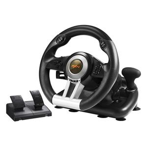 PXN PC Racing Wheel, V3II 180 Degree Universal Usb Car Sim Race Steering Wheel with Pedals for PC, PS3, PS4, Xbox One, Xbox Series X/S, Switch (Black)