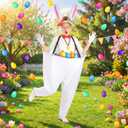 Vinsot Granny Pants Toss Game for Easter, Funny Yard Game for Adults, Outdoor Party Activity with Colorful Eggs
