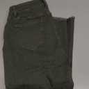 Sidefeel Women's High Waisted Jeans Strechy Fashion Raw Hem Straight Leg Ankle Denim Pants with Pockets (4, Green)