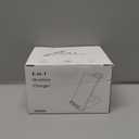 Wireless Charging Station,3 in 1 Charging Stand Made for Apple Watch Ultra 11 10 9 8 7 6 SE 5 4 3,Fast Wireless Charger Made for iPhone 17/Air/16/15/14/13/12,for AirPods Pro(with Adapter) (Black)