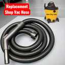 Maresh Products Compatible Replacement for Some Shop Vac & Ridgid Style Vacuum Cleaners Commercial Grade Hose with Tool Set, Has 2 1/4" Machine End Coupling & Uses the Standard 1 1/4" Hose Attachments