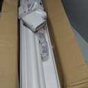 4'' 14 Ft Mini Split Line Set Cover, PVC & PP Line Cover Set Universal for Mini Split AC & Central AC, White Line Set Cover for Heat Pump System