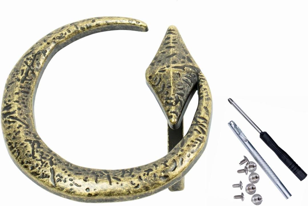 2 x 1.5"(38mm-40mm) Belt Buckle Men Western Cowboy Replacement Buckle Heavy Duty Belt Accessories