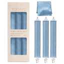 Heatless Curls Overnight Set - Jumbo Overnight Hair Curlers to Sleep In, Soft Velvet Hair Rollers for Women, No Damage Curls Styling Tools 3pcs (Blue)