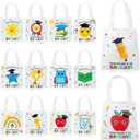 36 Pcs Graduation Tote Bags Bulk Bright Future Gift Tote Bags 2026 Grad Students Grad Gift for Kindergarten Preschool Graduation Party Decoration Supplies
