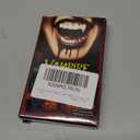 Vampire Teeth Fangs, Vampire Fangs for Adults, Halloween Realistic Fake Fang with Upgraded Reusable Adhesive, 3 Sizes Vampire Teeth (13mm, 15mm, 17mm)